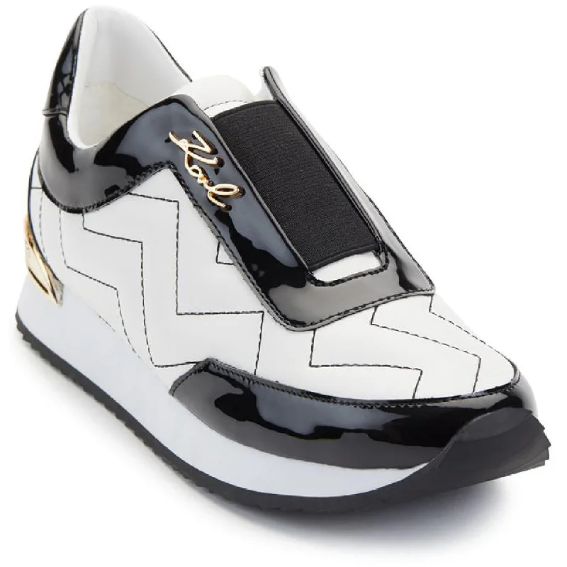 Breathable Shoes Karl Lagerfeld Paris Womens Melody Slip-On Sneakers