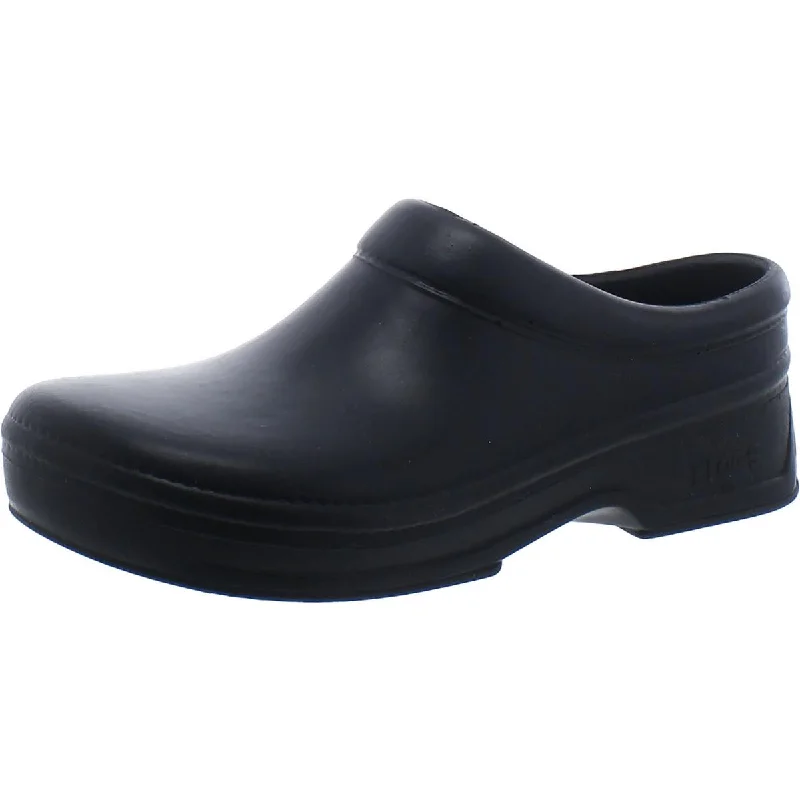 Casual Footwear Klogs Womens Zest Faux Leather Clogs Work & Safety Shoes