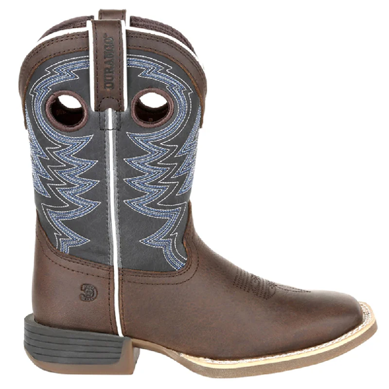 Comfortable Slip-Ons Lil' Rebel Pro Cowboy Square Toe Boots (Toddler-Little Kid)