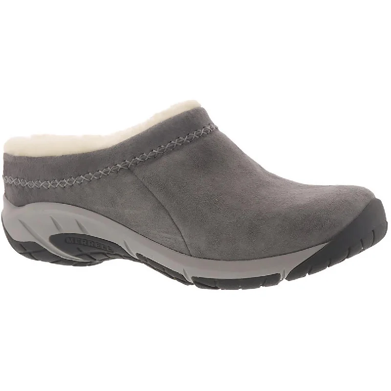 Lightweight Sneakers Merrell Womens Encore Ice 4 Suede Slip On Slipper Shoes