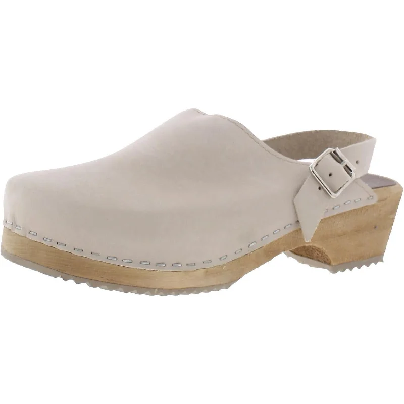 Durable Sneakers MIA 1976 Womens Leather Closed Toe Clogs