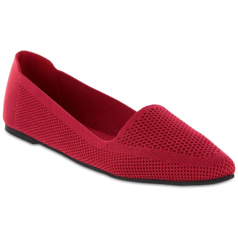 Orthopedic Sneakers Mia Womens Corrine Knit Slip On Ballet Flats