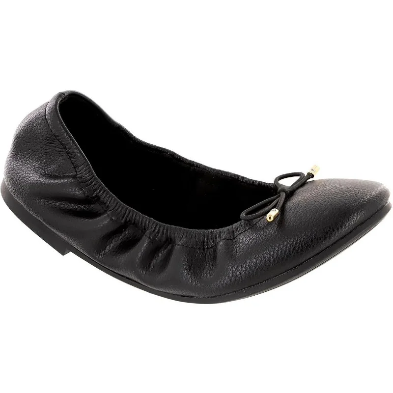 Walking Sneakers Mia Womens URI Leather Round toe Flat Shoes