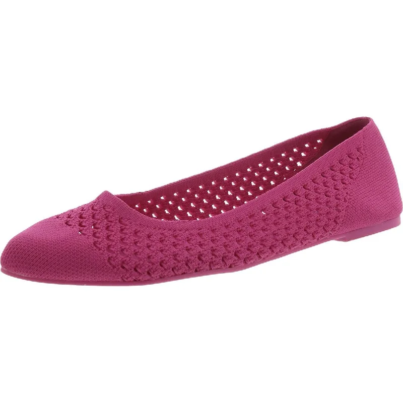 Sporty Sneakers Mia Womens VIVIANNE Knit Pointed toe Flat Shoes