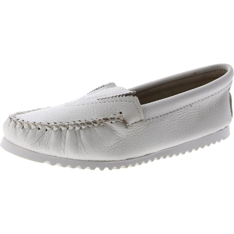 Stylish Everyday Shoes Minnetonka Womens Leather Brogue Moccasins