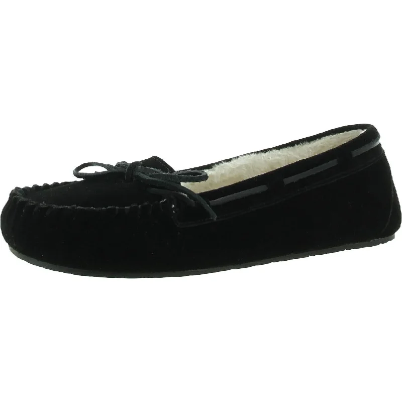 Fashion Sport Shoes Minnetonka Womens Lodge Trapper Suede Slip On Moccasins