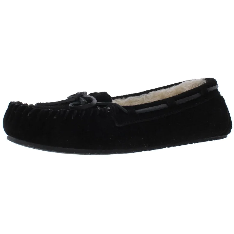 Sporty Street Sneakers Minnetonka Womens Lodge Trapper Suede Slip On Moccasins