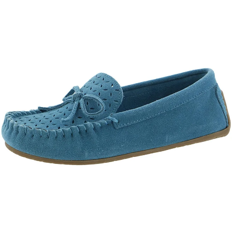 Stylish Loafers Minnetonka Womens Skyla Suede Slip On Driving Moccasins