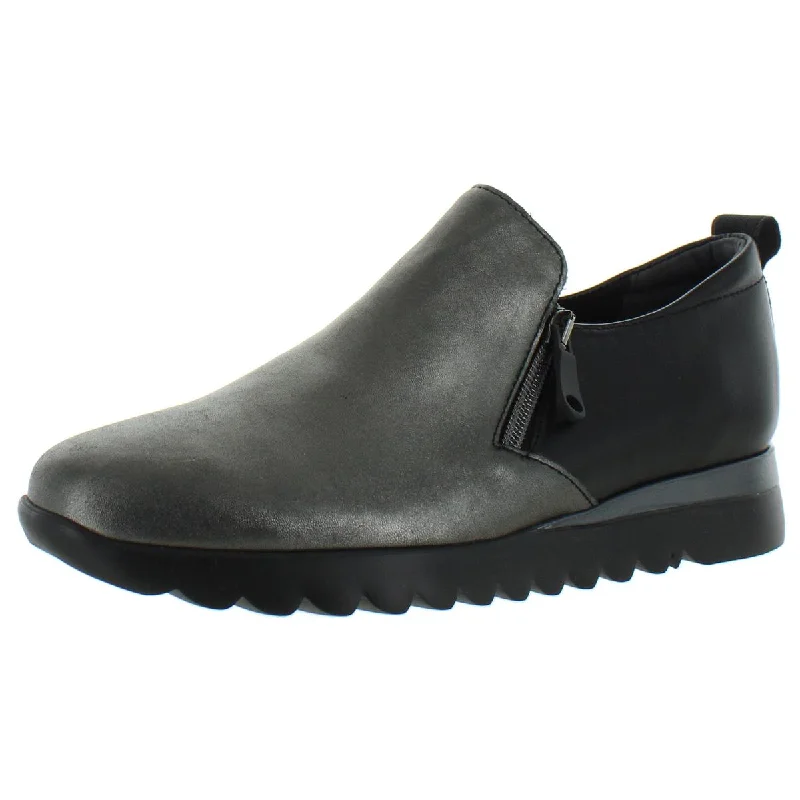 Soft Sole Sneakers Munro Womens Kit Leather Metallic Loafers