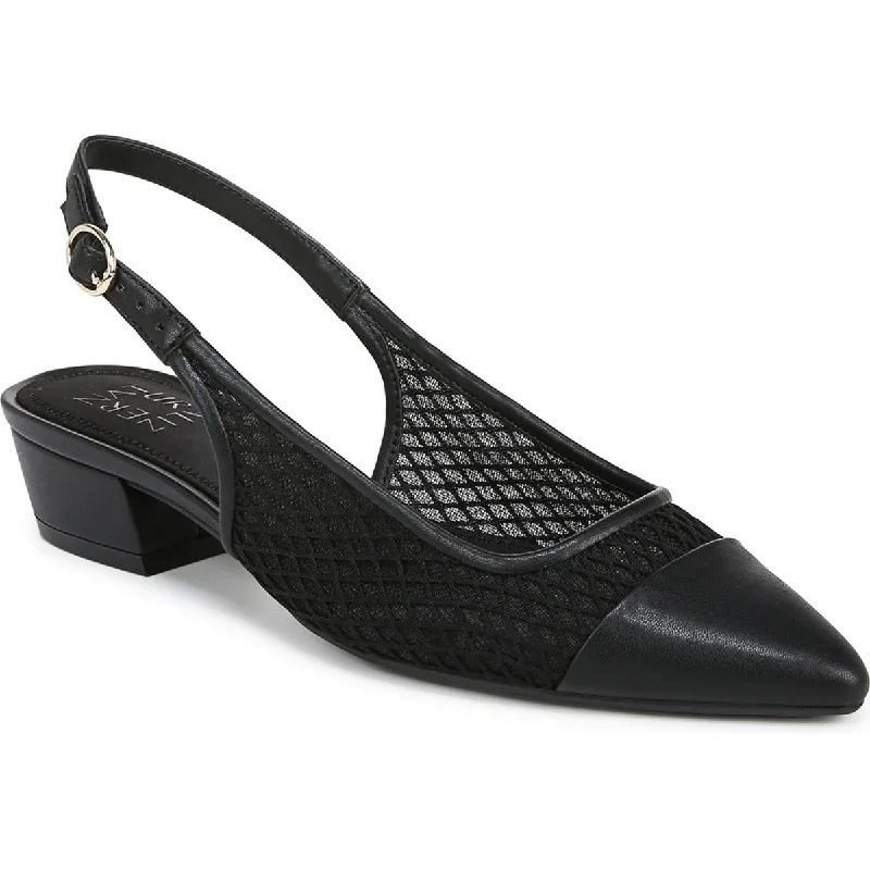 Vintage Sneakers Naturalizer Womens Banks SL2 Mesh Ankle Slingbacks