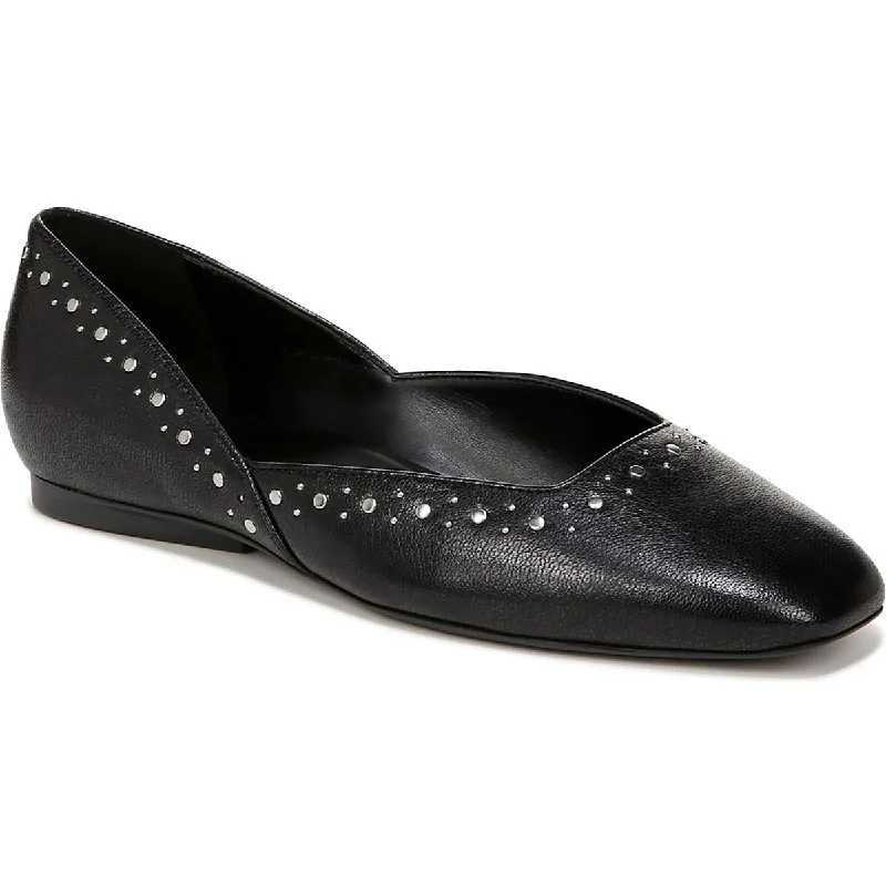 Affordable Boots Naturalizer Womens Cody 3 Leather Square Toe Ballet Flats