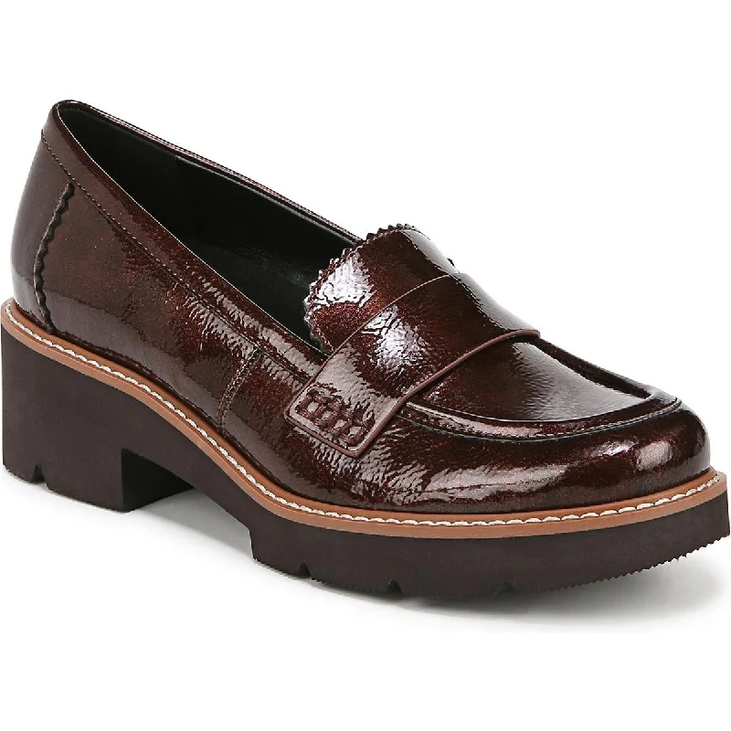Classic Comfort Shoes Naturalizer Womens Dakota Patent Slip-On Loafers