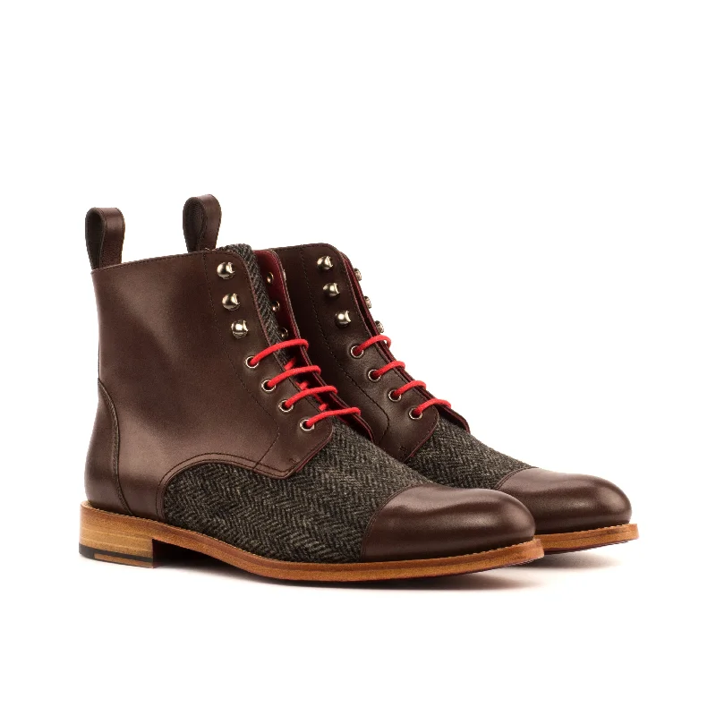 Trendy Slip-Ons Nina12 Ladies Brogue Boots