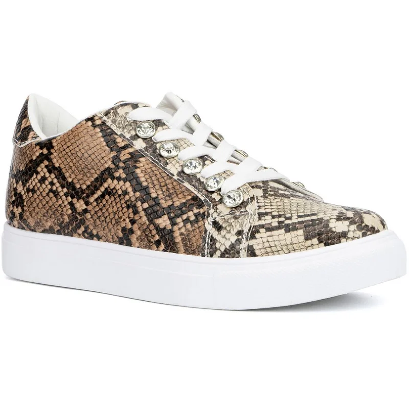 Breathable Loafers Olivia Miller Womens Low Top Fashion Casual And Fashion Sneakers
