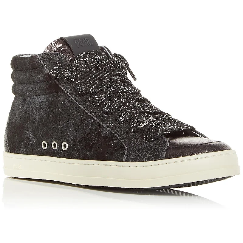 Lightweight Shoes P448 Womens Tanky Leather Lace Up Casual and Fashion Sneakers