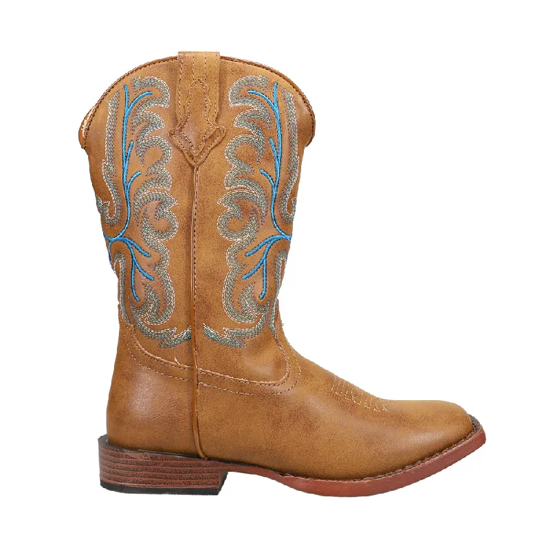 Soft Sneakers Patrick Square Toe Cowboy Boots (Little Kid-Big Kid)