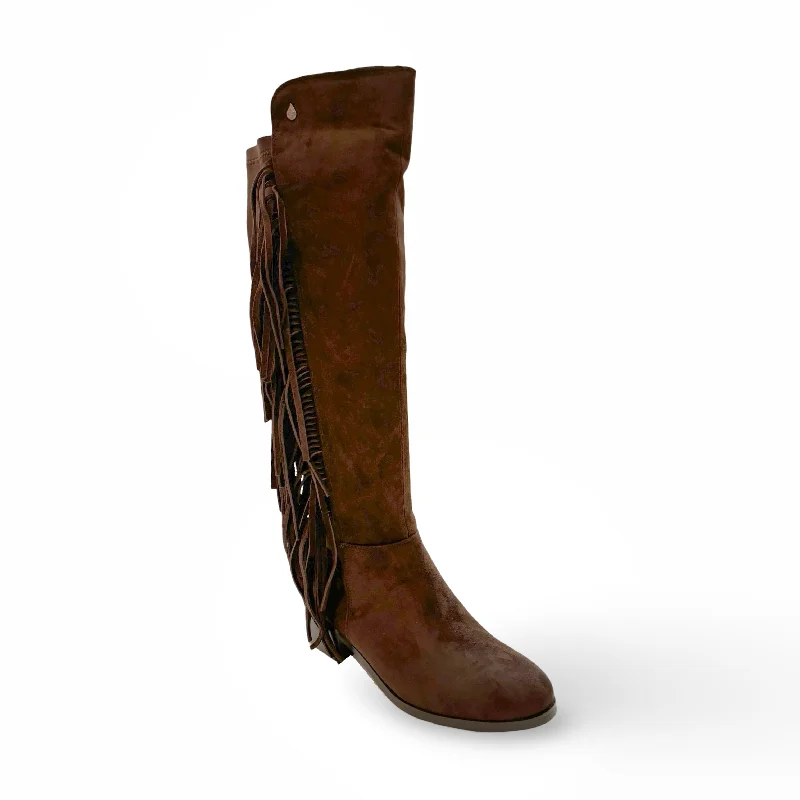 Durable Sneakers Plume WATERPROOF Vegan Brown Tall Boot