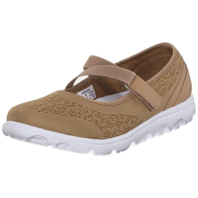 Orthopedic Sneakers Propet Womens Travelactiv Mesh Mary Jane Walking Shoes