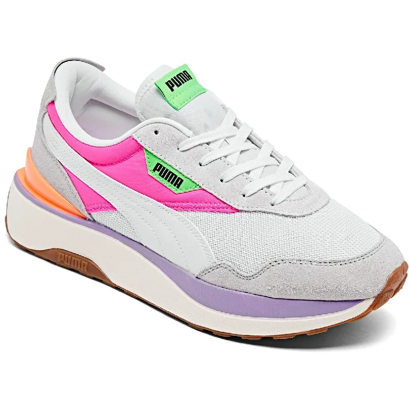 High-Performance Sneakers Puma Womens Cruise Rider Silk Road Faux Suede Fitness Running Shoes High-Performance Sneakers Puma Womens Cruise Rider Silk Road Faux Suede Fitness Running Shoes