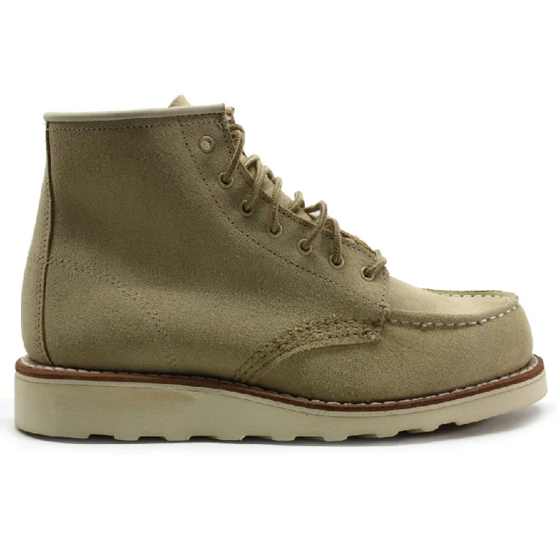 Premium Sneakers Classic Suede Women's Moc Toe Boots
