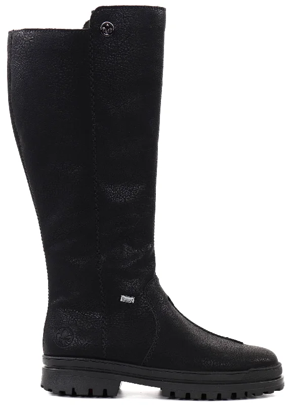 Eco-Friendly Footwear Rieker Z5491-00 Flip Grip Boots