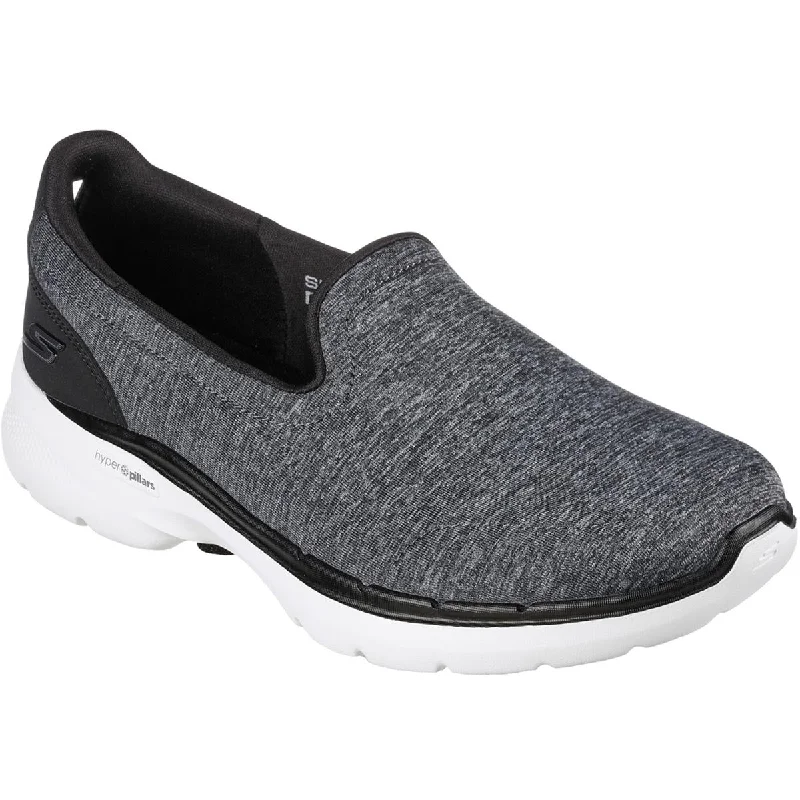 Modern Footwear Skechers Womens Go Walk 6 Walking Shoe Cushioned Insole Slip-On Sneakers Modern Footwear Skechers Womens Go Walk 6 Walking Shoe Cushioned Insole Slip-On Sneakers