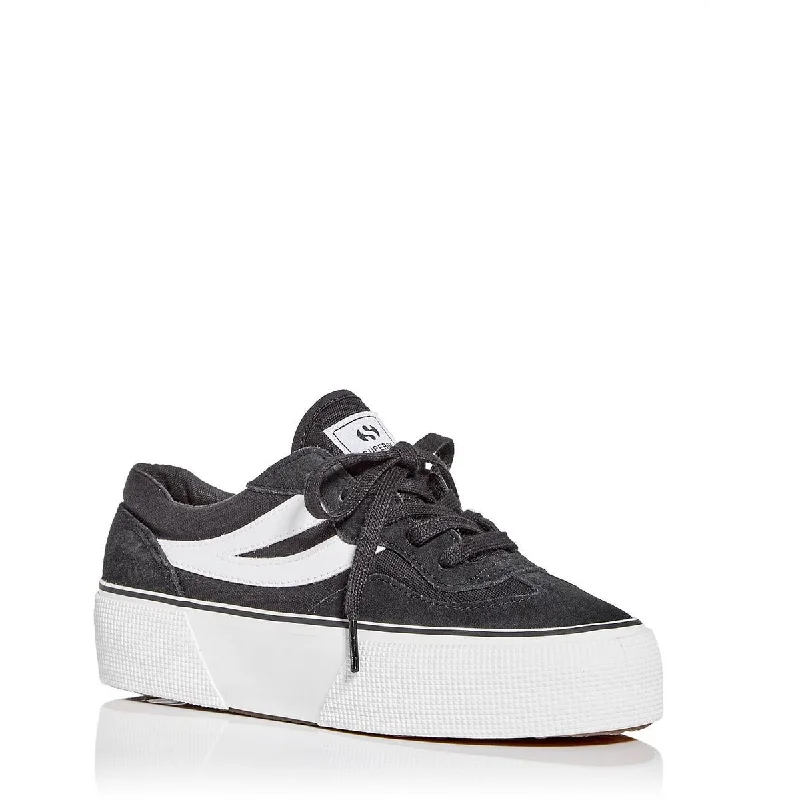 Breathable Loafers Superga Womens 3041Revolley Suede Lifestyle Skate Shoes
