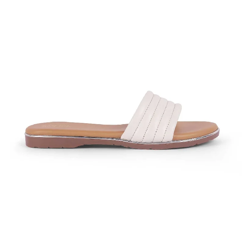 Versatile Shoes Tresmode Hars White Women's Casual Flats
