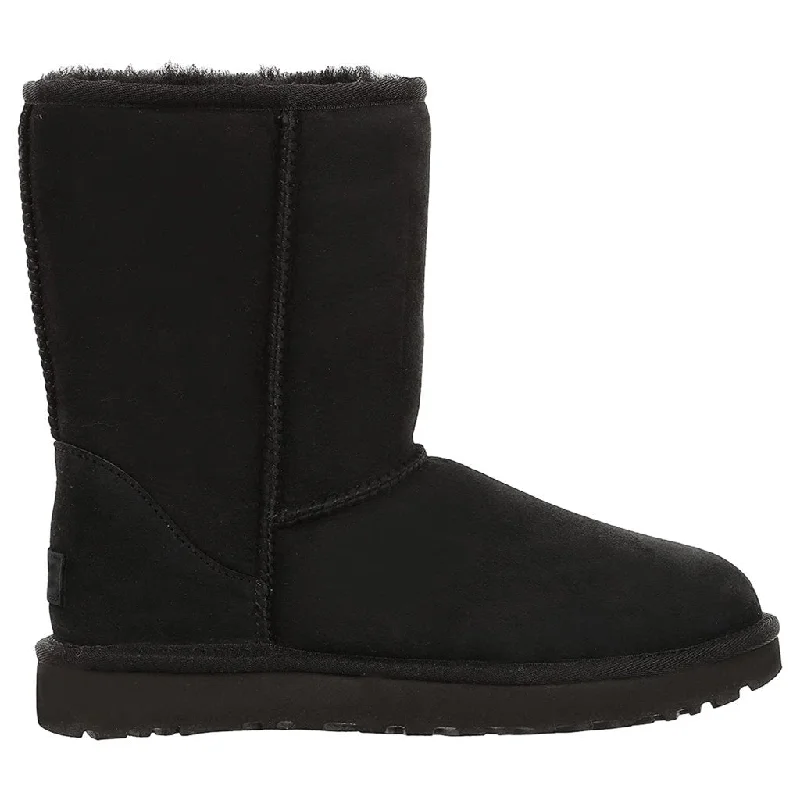Trendy Slip-Ons Classic Short II Suede Sheepskin Women's Winter Boots