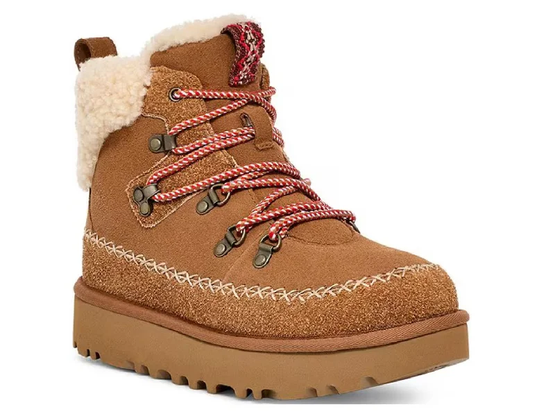 Budget-Friendly Shoes Ugg: Classic Alpine Lace Up in Chestnut