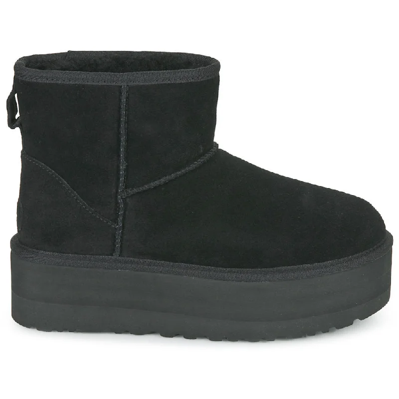 Ergonomic Shoes Classic Mini Suede Women's Platform Boots