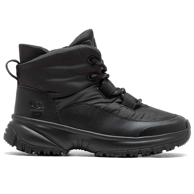 Ventilated Footwear Yose Puffer Lace Textile Synthetic Women's Ankle Boots