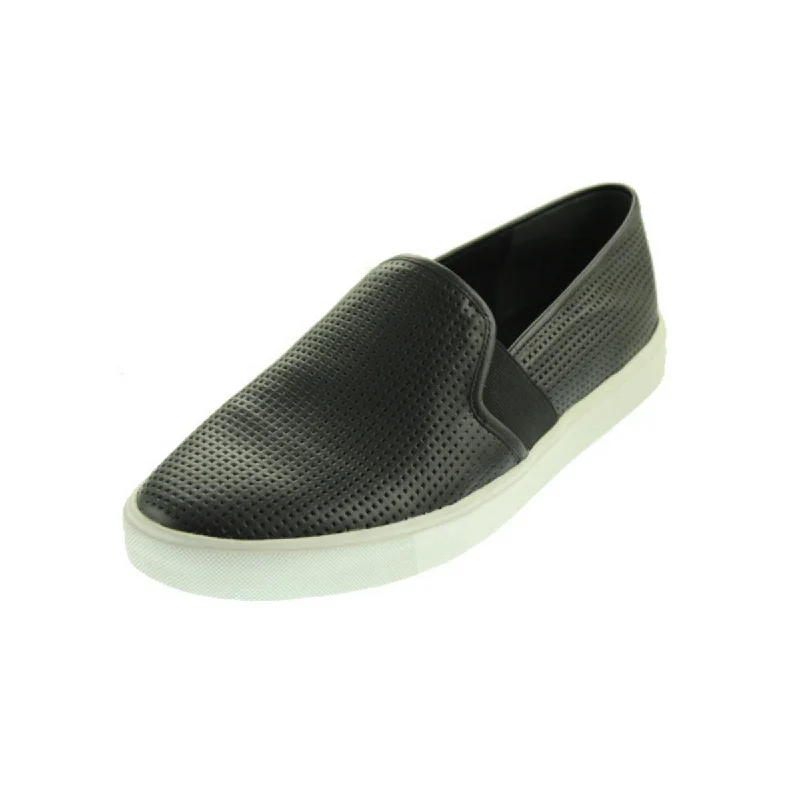 High-Performance Sneakers Vince Womens Blair Leather Perforated Fashion Sneakers