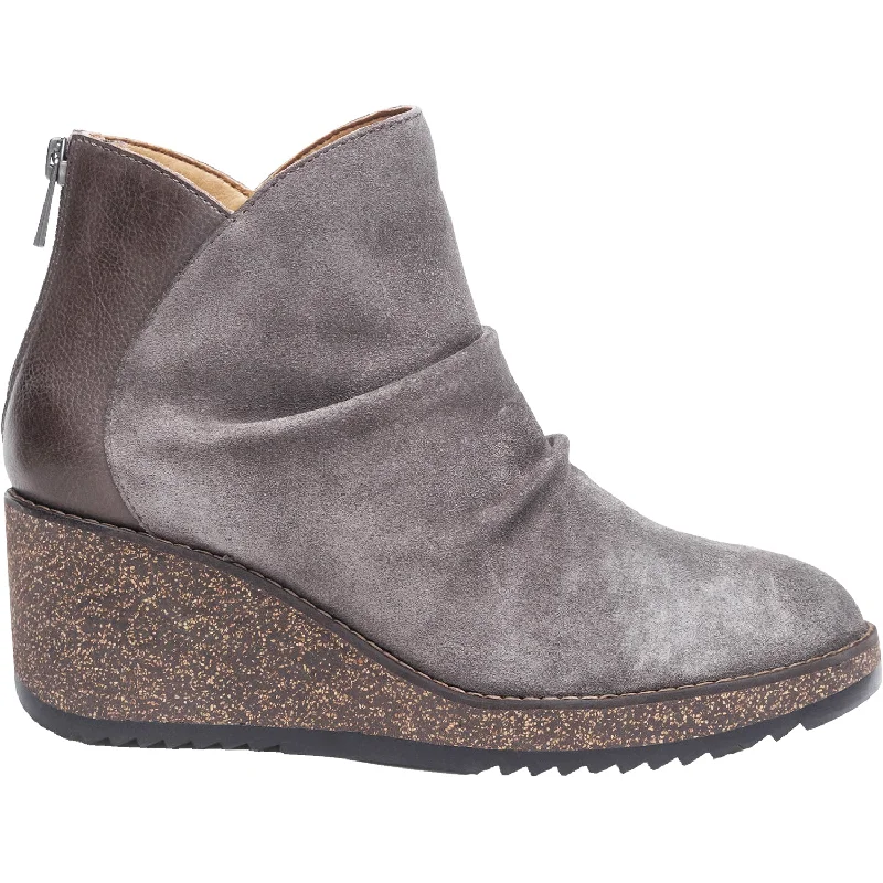 Stylish Everyday Shoes Women's Aetrex Kara Charcoal Suede