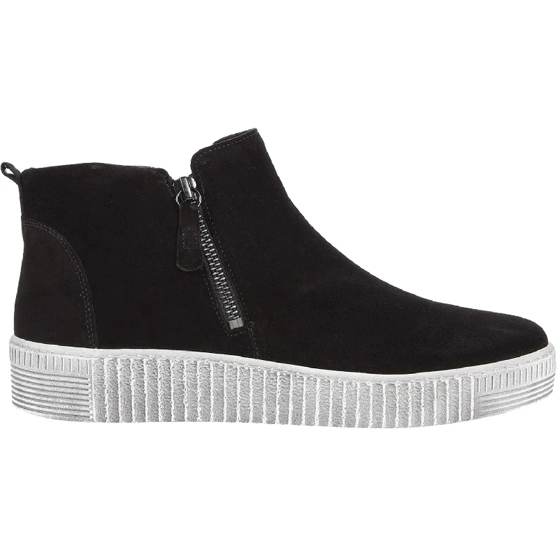 Everyday Sneakers Women's Gabor 53.730.17 Black Suede