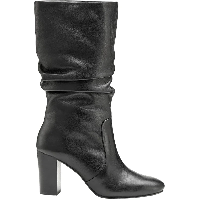 Cool Sneakers Women's Johnston & Murphy Charlotte Slouch Black Calfskin Leather