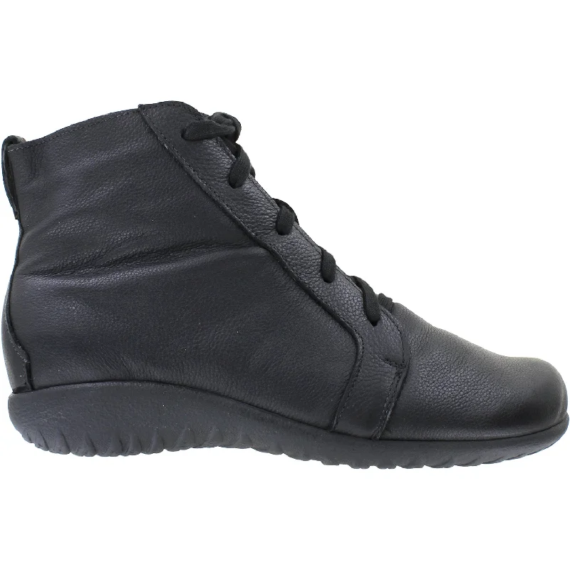 Urban Sneakers Women's Naot Patu Soft Black Leather