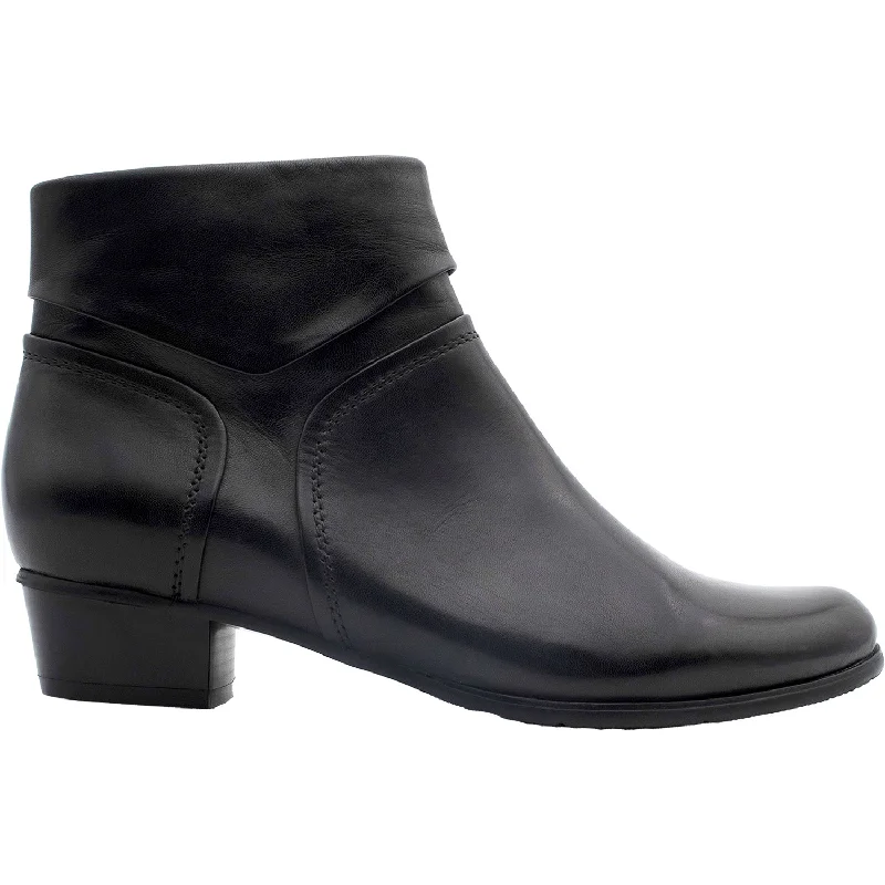 Trendy Footwear Women's Regarde Le Ciel Stefany-378 Black Glove Leather