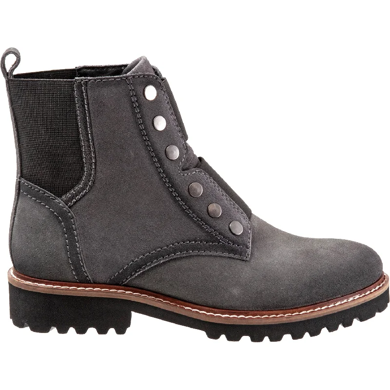 Soft Sneakers Women's SoftWalk Indiana Grey Suede