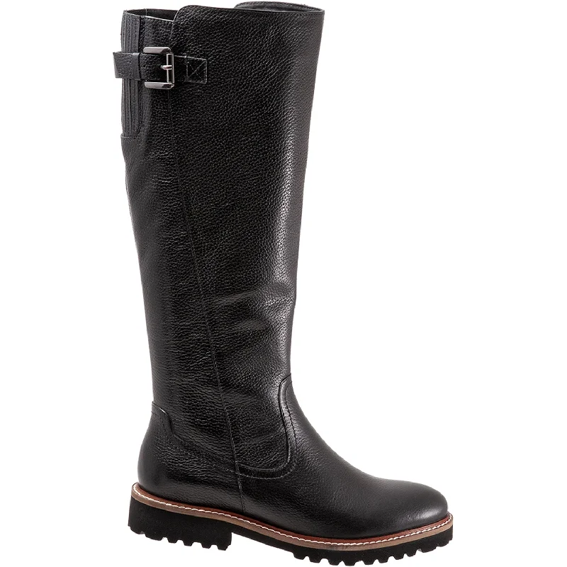 Versatile Shoes Women's SoftWalk Irelynn Black Leather