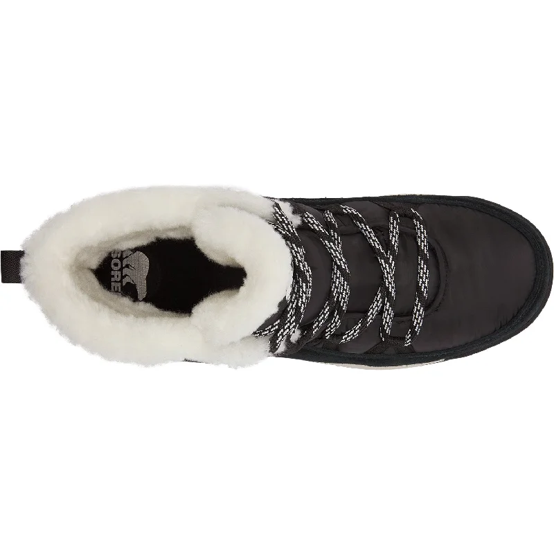 Outdoor Sneakers Women's Sorel Whitney II Black Nylon