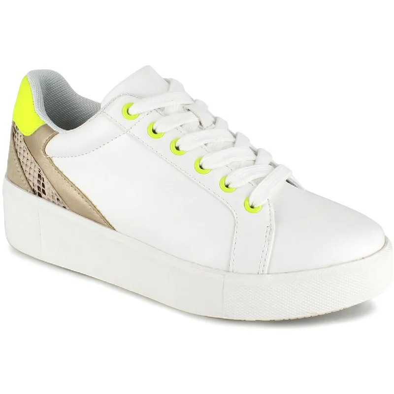 Cozy Slip-Ons XOXO Womens PENNY Lace up Round toe Casual And Fashion Sneakers