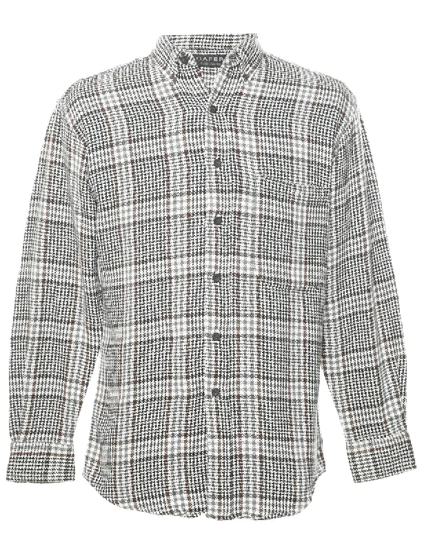 Relaxed Wearables Dogtooth Shirt - S