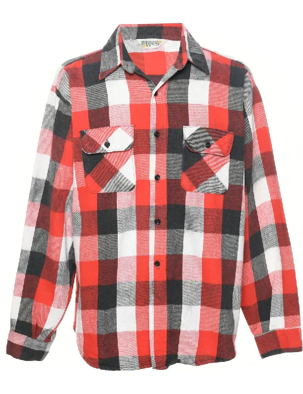 Cool Gear Long Sleeved Checked Shirt - XL