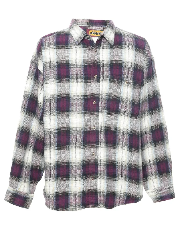 Versatile Wardrobe Multi-colour Checked Shirt - L