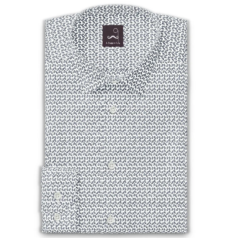 Everyday Denim Pure Cotton - Semi-Spread Collar - Long Sleeve - Polar Snowleaf