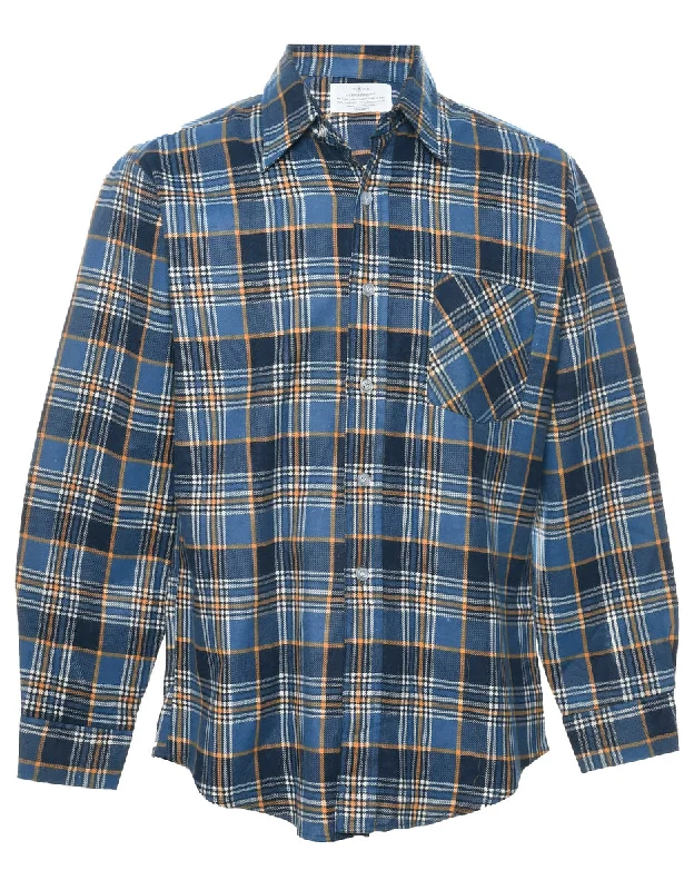 Comfy Hoodies Sears Checked Shirt - M