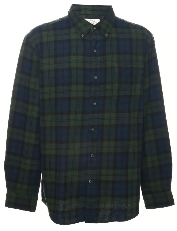 Premium Fit St John's Bay Checked Shirt - L