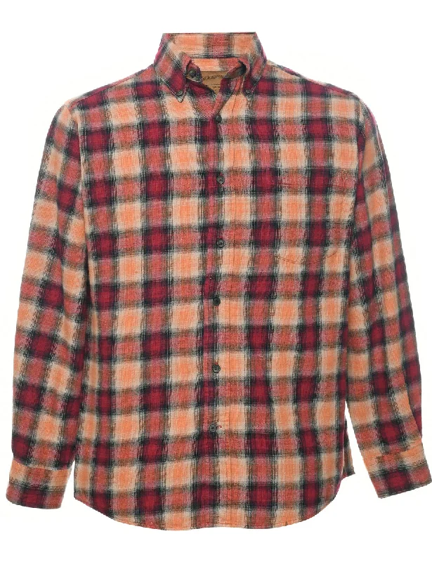 Comfortable Layers St John's Bay Checked Shirt - S