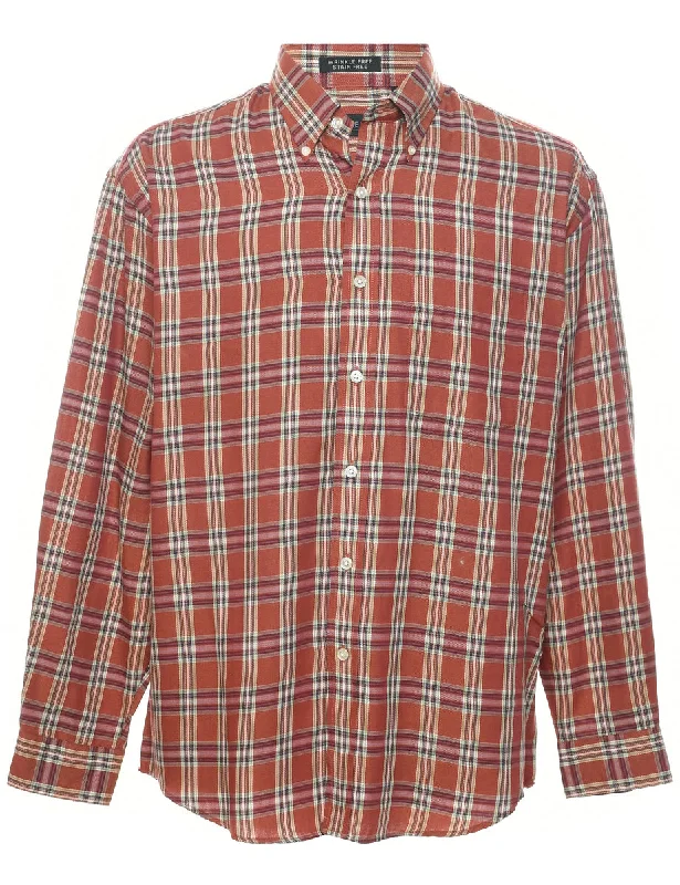 Light T-shirts Van Heusen Checked Shirt - M